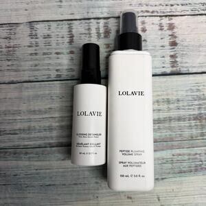 LolaVie Haircare Bundle Glossing Detangler + Volume Spray
